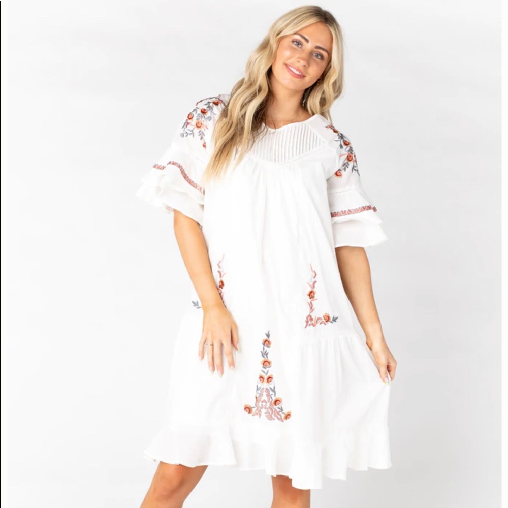 Brass & Roe by cts - Constance Embroidered Dress